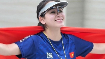 Xạ thủ Trịnh Thu Vinh chính thức giành vé vào chung kết và giấc mơ lập kỳ tích huy chương tại Olympic Paris 2024