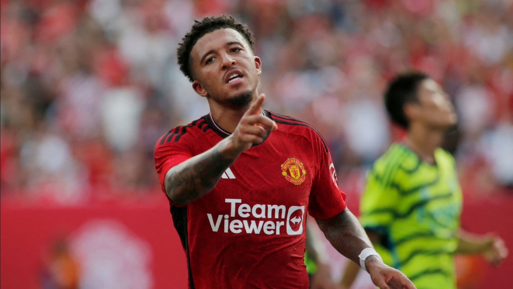 Jadon Sancho lần đầu trải lòng sau khi trở lại Man Utd