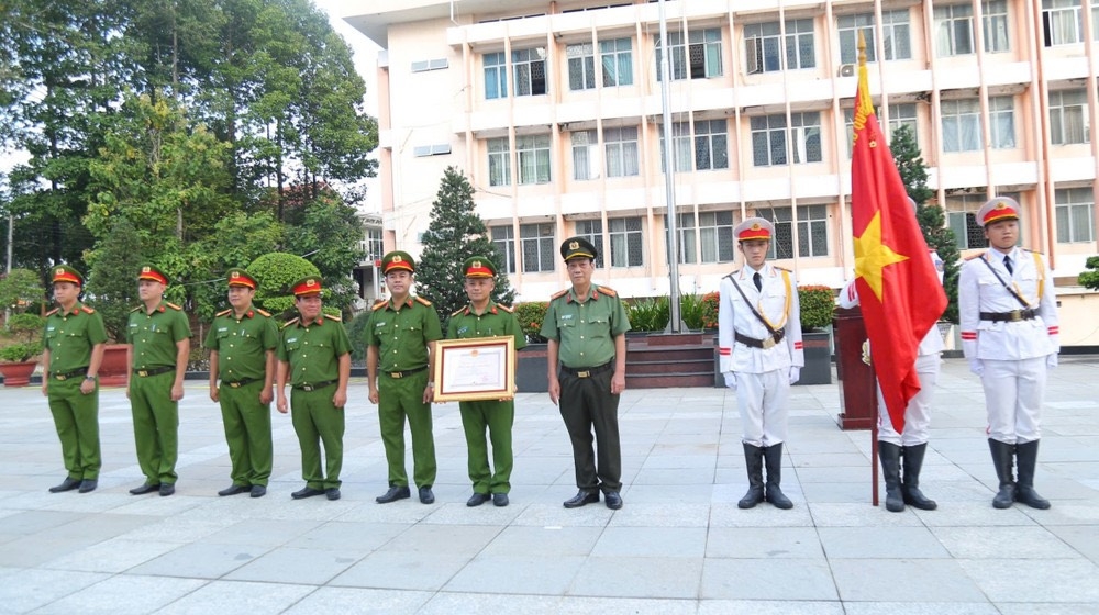 Phòng Cảnh sát hình sự, Công an tỉnh Bình Dương vinh dự nhận Huân chương Chiến công hạng Nhì