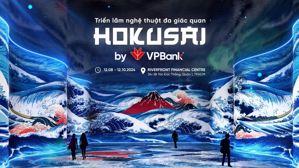 VPBank mang triển lãm tương tác đa giác quan đầu tiên của danh họa Hokusai đến Việt Nam