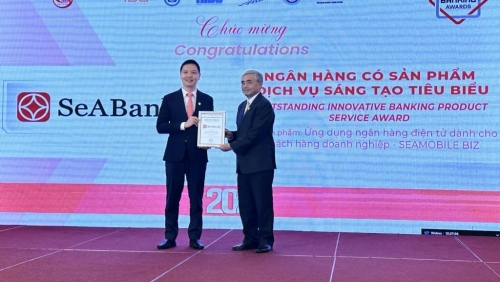 SeABank lần thứ 4 liên tiếp được vinh danh là Ngân hàng Việt Nam tiêu biểu