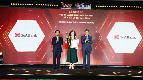 SeABank được vinh danh Top 50 Công ty đại chúng uy tín và hiệu quả