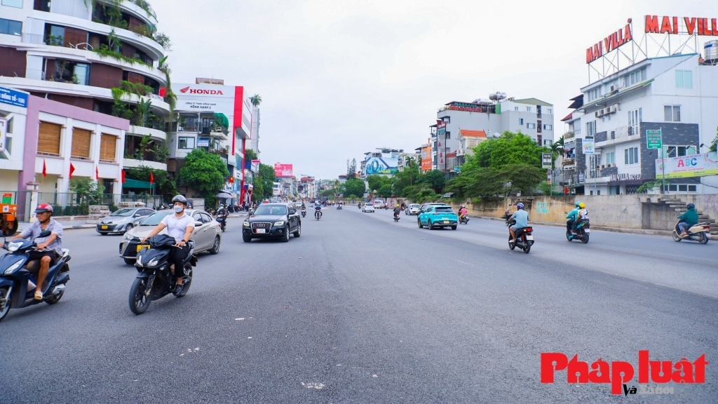 Hà Nội phân luồng giao thông trên tuyến đường Âu Cơ để hạn chế ùn tắc