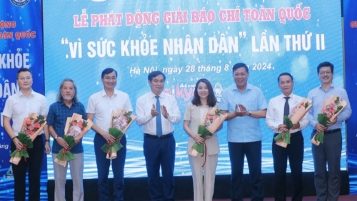 Bộ Y tế phát động Giải Báo chí toàn quốc "Vì sức khỏe Nhân dân" lần thứ II năm 2024