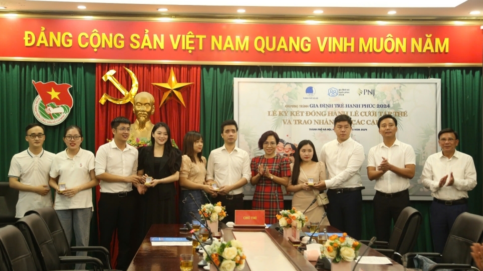 Thanh niên Hà Nội lan tỏa mô hình cưới văn minh theo nếp sống mới