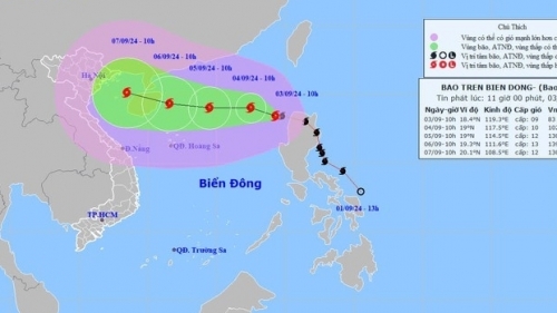 Thủ tướng chỉ đạo khẩn trương ứng phó bão số 3