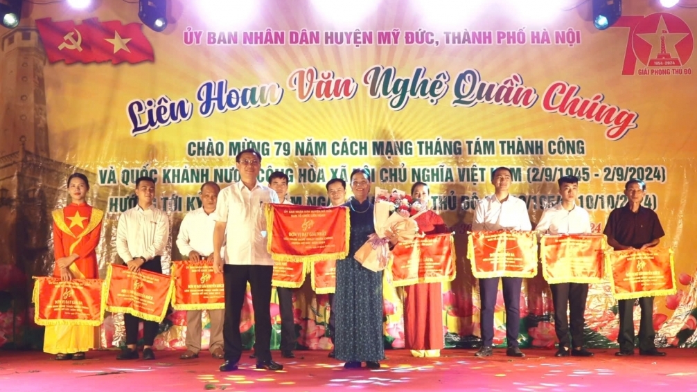 Huyện Mỹ Đức: liên hoan văn nghệ quần chúng với chủ đề "Hà Nội - Niềm tin và Hy vọng"