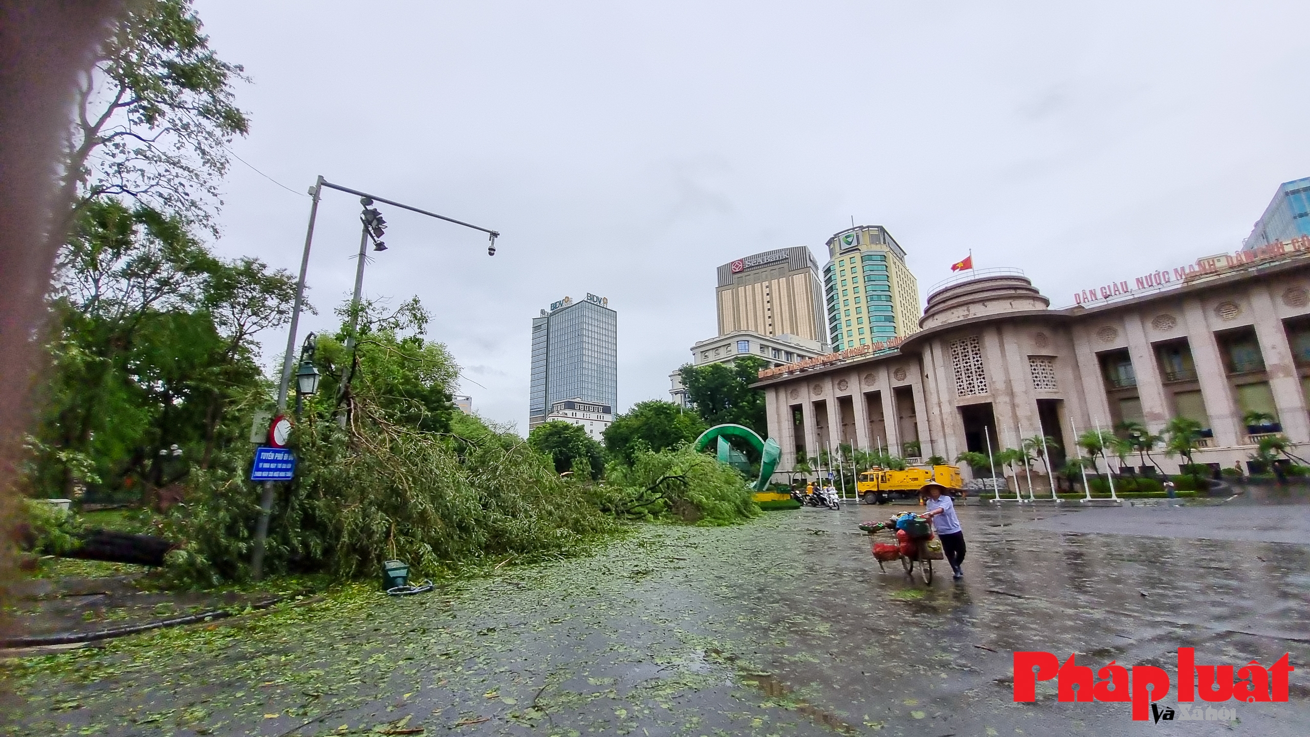 Hà Nội khẩn trương khắc phục hậu quả sau bão số 3