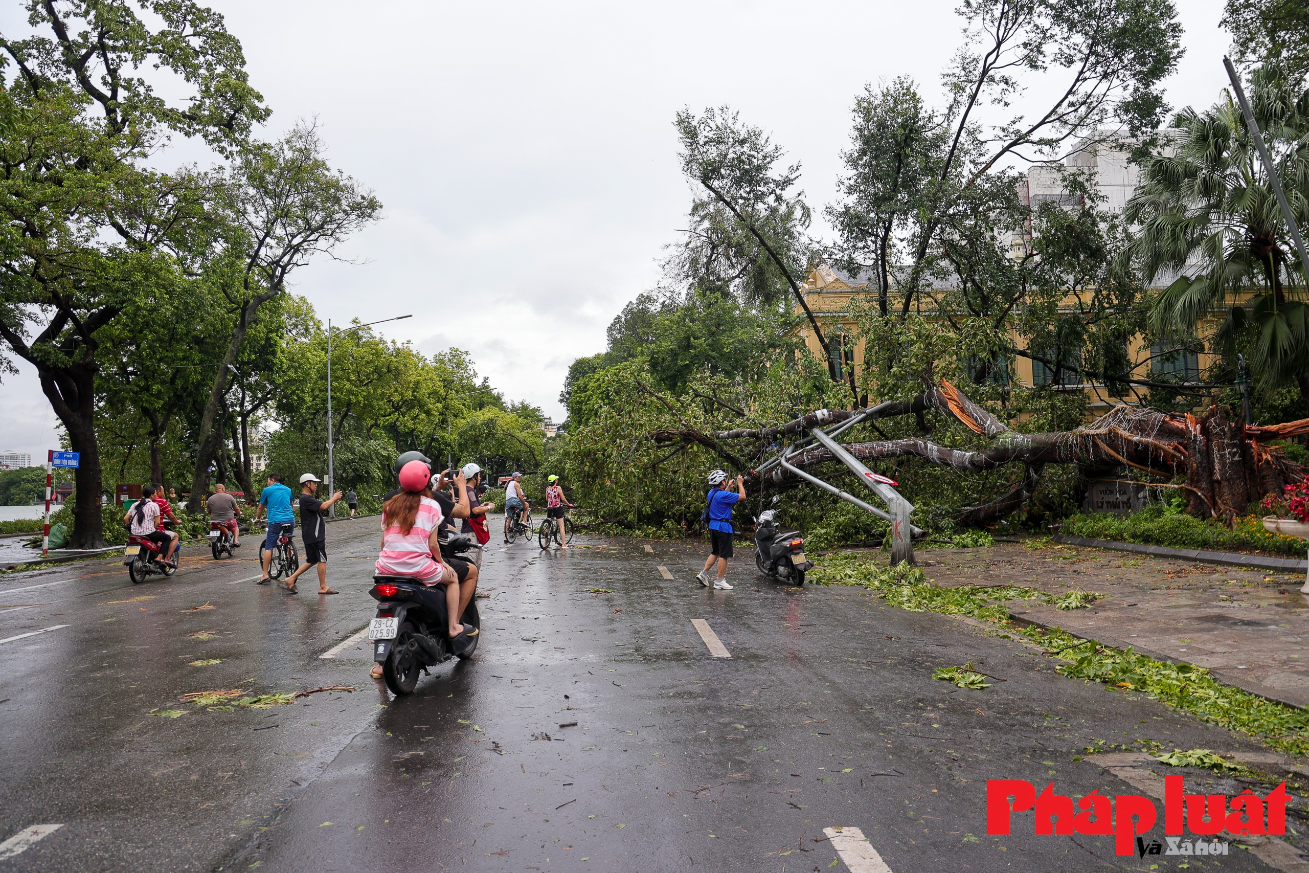 Hà Nội khẩn trương khắc phục hậu quả sau bão số 3