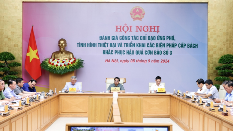 Thủ tướng Chính phủ: rà soát ngay, hỗ trợ cho các địa phương bị thiệt hại do cơn bão số 3