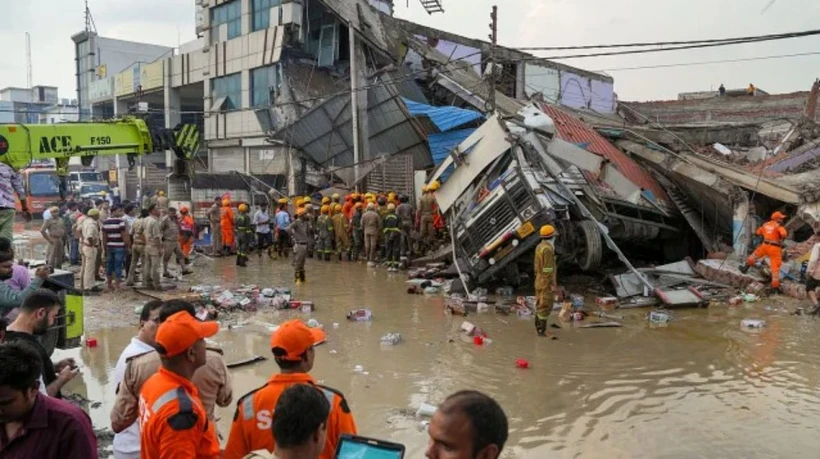 Hiện trường vụ việc. Nguồn: The Indian Express