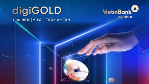 Triển khai mua bán vàng (digiGOLD) trên ứng dụng số VietinBank iPay Mobile