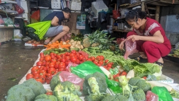 Các hộ kinh doanh tại chợ không đầu cơ, găm hàng, đẩy giá bán tăng cao