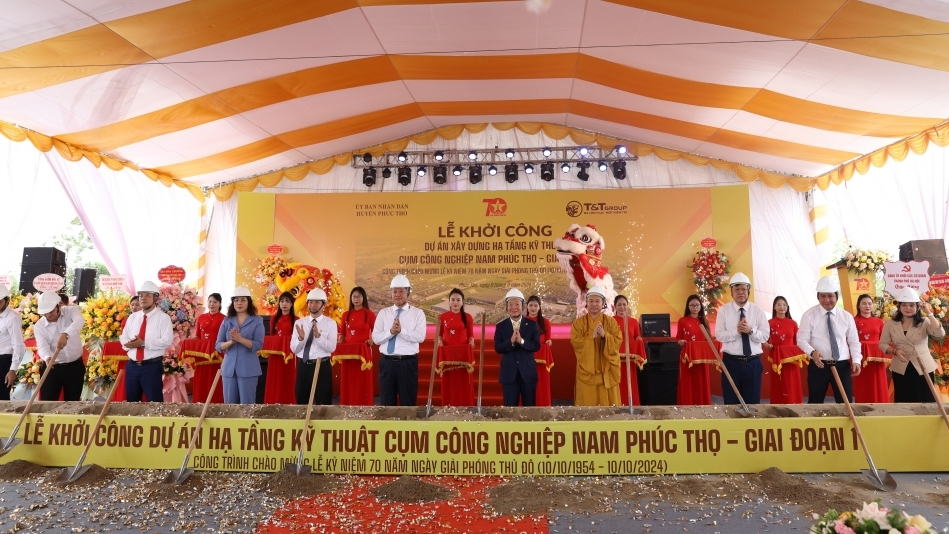 T&T Group khởi công Cụm công nghiệp lớn nhất Hà Nội