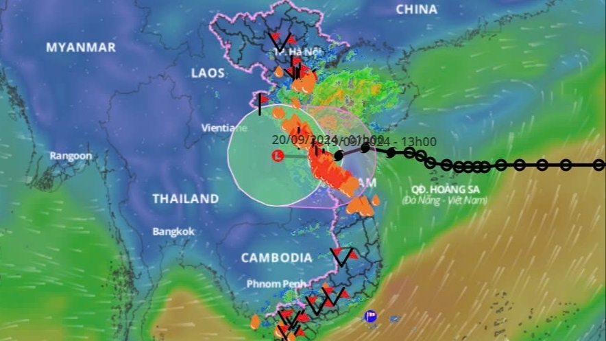 Bộ Y tế: chủ động triển khai các biện pháp ứng phó với bão số 4