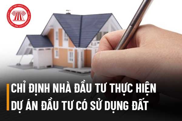 Định mức chi phí lựa chọn nhà đầu tư thực hiện dự án đầu tư có sử dụng đất