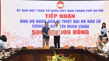 Bảo Tín Minh Châu ủng hộ 760 triệu đồng hỗ trợ đồng bào bị thiệt hại do bão lũ