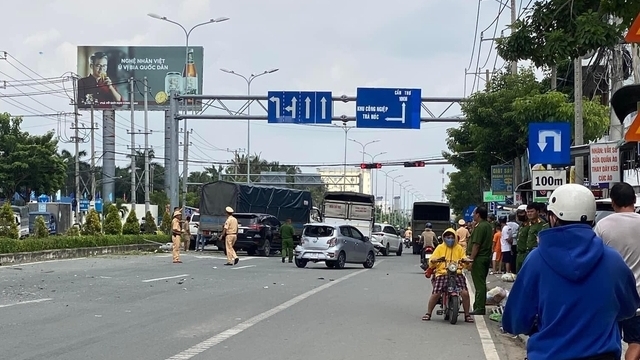 Gã thanh niên cướp xe tải, gây ra nhiều vụ tai nạn khiến 1 người tử vong