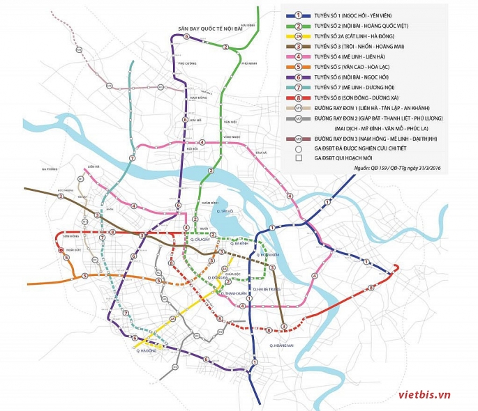 Bất động sản dọc tuyến metro tại Hà Nội tăng 40% trong vòng 1 năm