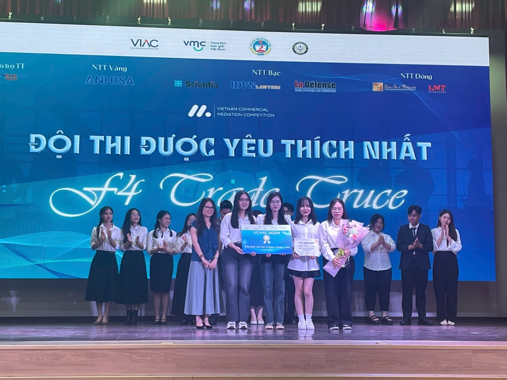 Trao giải cuộc thi Hòa giải Thương mại Việt Nam – VCMC 2024