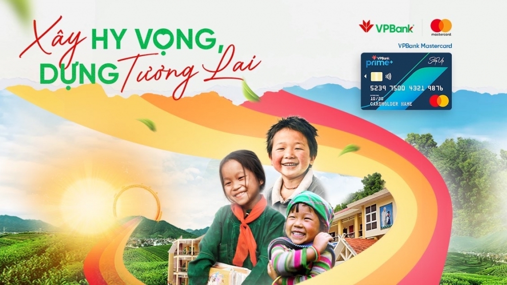 Mastercard và VPBank tiếp tục triển khai sáng kiến "Xây hy vọng, dựng tương lai"