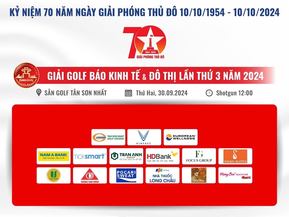 Giải Golf Báo Kinh tế và Đô thị lần thứ III