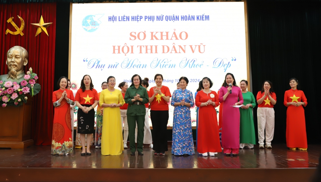 Quận Hoàn Kiếm: sơ khảo hội thi dân vũ 