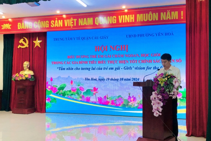 Thúc đẩy bình đẳng giới, tạo cơ hội phát triển cho trẻ em gái