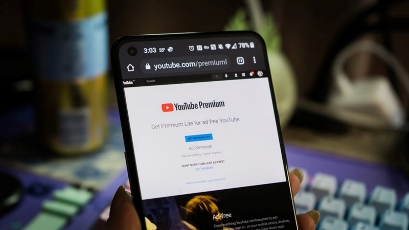 YouTube ra mắt gói Premium Lite giá rẻ