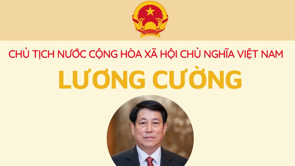 Tiểu sử Chủ tịch nước Cộng hòa xã hội chủ nghĩa Việt Nam Lương Cường