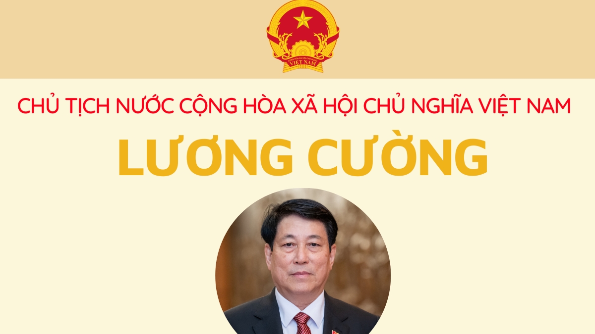 Tiểu sử Chủ tịch nước Cộng hòa xã hội chủ nghĩa Việt Nam Lương Cường