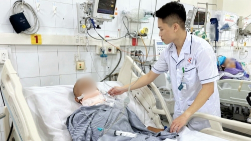 Cứu sống bệnh nhân gặp tai nạn kinh hoàng tại công trường