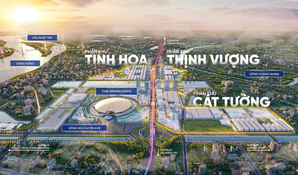 Vinhomes Global Gate sẽ thiết lập mặt bằng giá mới khi các công trình thế kỷ hoàn thành