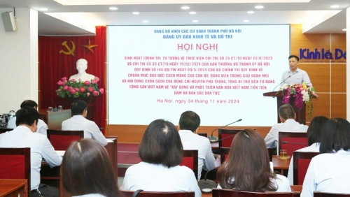 Sinh hoạt chính trị, tư tưởng nội dung cuốn sách của Tổng Bí thư Nguyễn Phú Trọng và quán triệt các quy định quan trọng