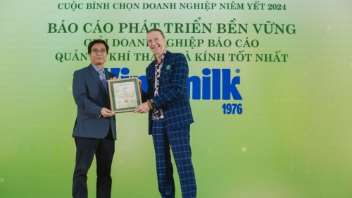 Vinamilk nhận loạt giải thưởng về quản trị và phát triển bền vững