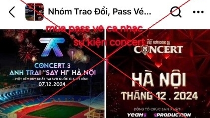 Công an Hà Nội cảnh báo “bẫy” lừa đảo khi mua vé hai chương trình “Anh trai”