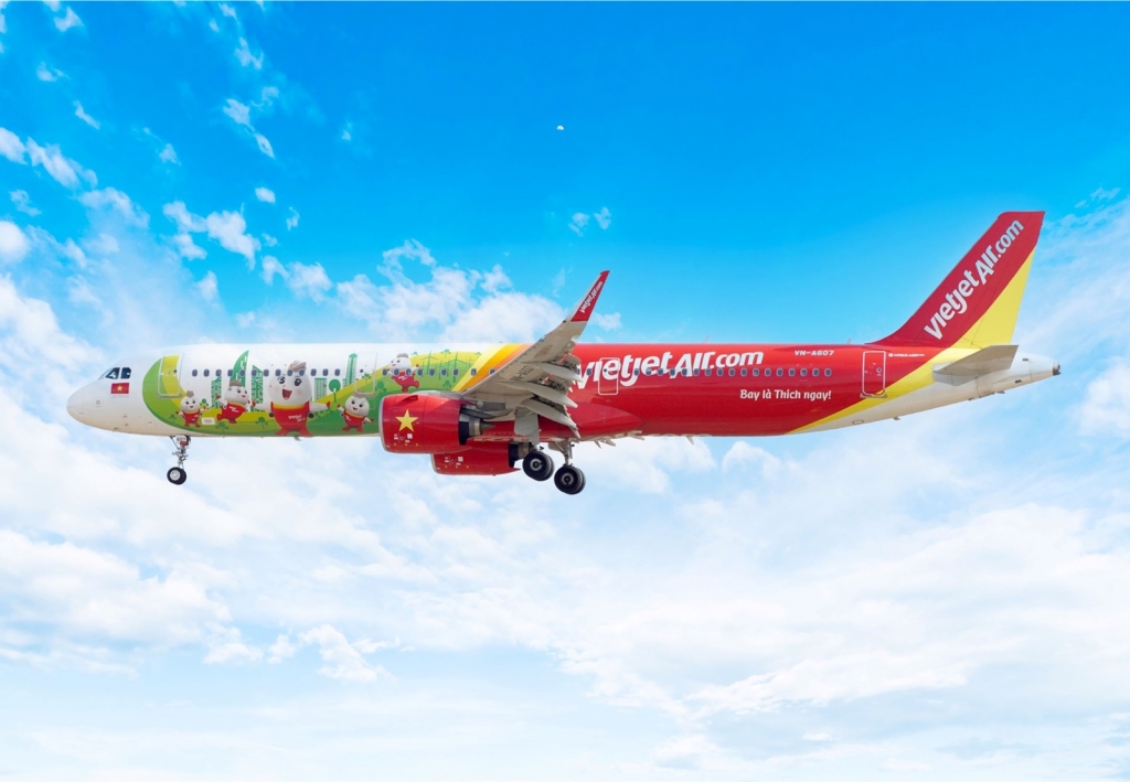 Bay khắp Việt Nam từ Đài Loan (Trung Quốc) nhận ngay 20kg hành lý ký gửi miễn phí, Vietjet thôi!