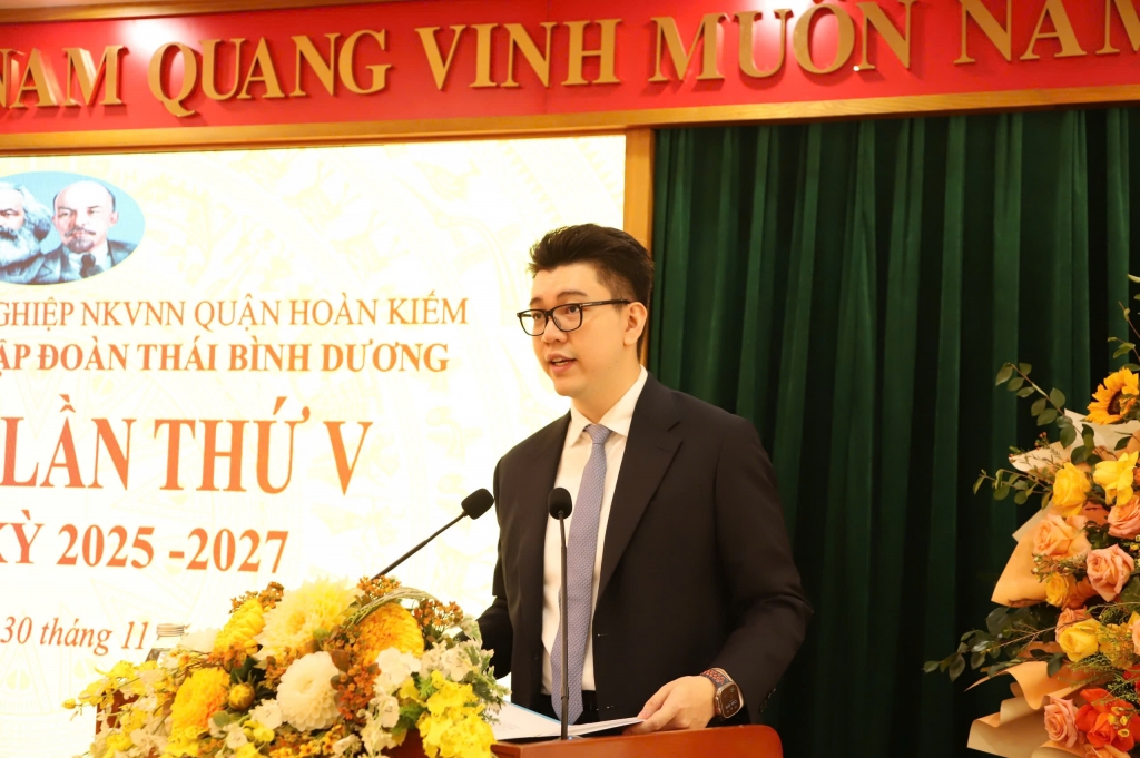 Quận Hoàn Kiếm: Chi bộ Công ty CP Tập đoàn Thái Bình Dương tổ chức Đại hội nhiệm kỳ 2025-2027