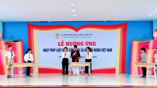 Đa dạng hình thức tuyên truyền giúp học sinh hiểu pháp luật