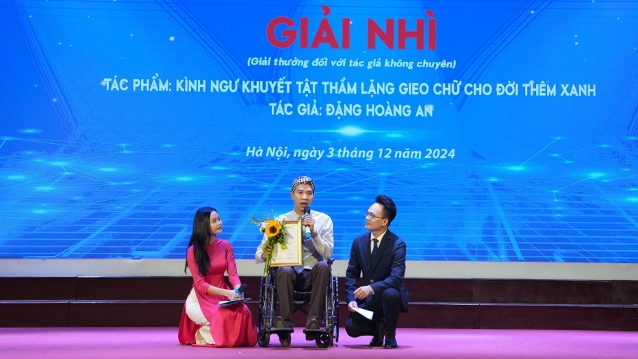 Cơ hội để chia sẻ câu chuyện của một người yếu thế vươn lên mạnh mẽ...