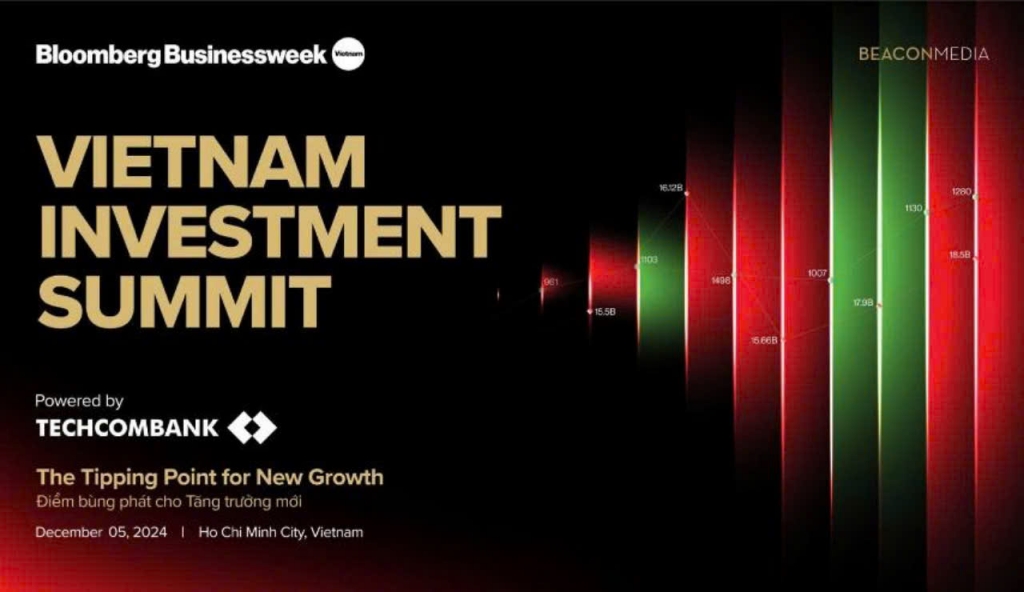 Techcombank đồng hành cùng Bloomberg Business Week Vietnam tổ chức “Vietnam Investment Summit 2024”: bước ngoặt cho tăng trưởng mới