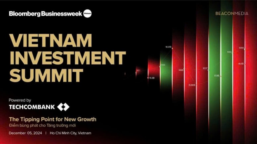 Techcombank đồng hành cùng Bloomberg Business Week Vietnam tổ chức “Vietnam Investment Summit 2024”: bước ngoặt cho tăng trưởng mới