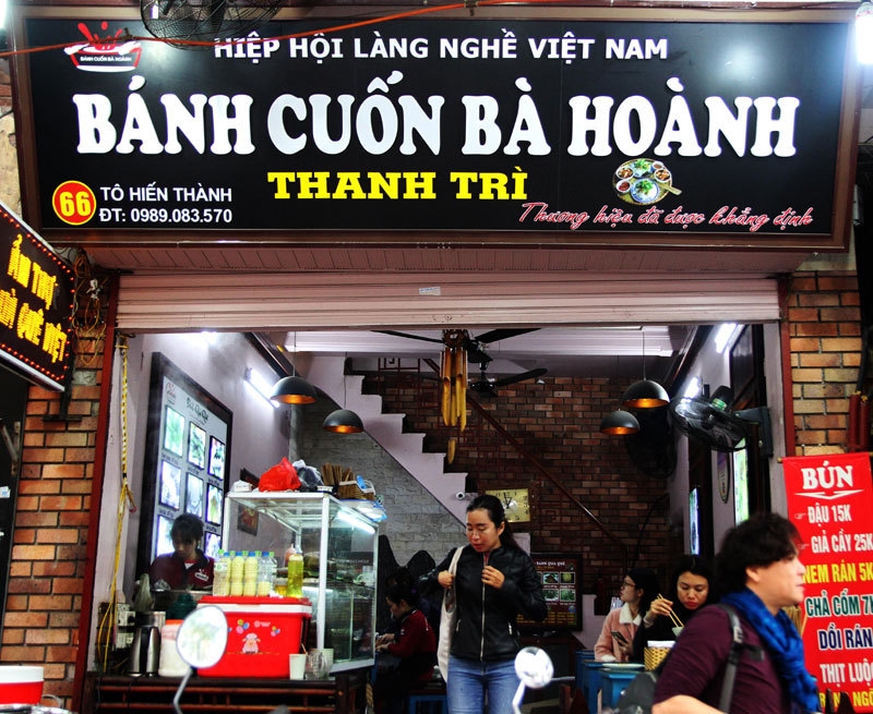 Các nhà hàng mới vào 