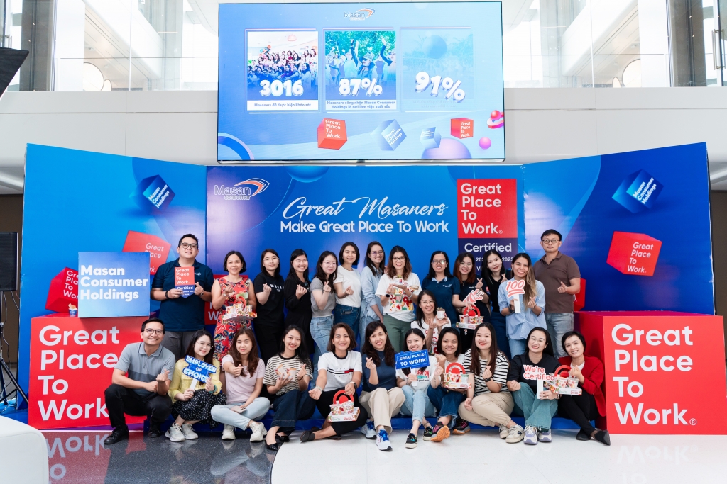 4. Nhân viên Masan Consumer hào hứng mừng chứng nhận Great Place To Work