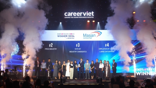 Masan Consumer xuất sắc đạt 3 giải thưởng lớn tại Employer Of Choice 2024