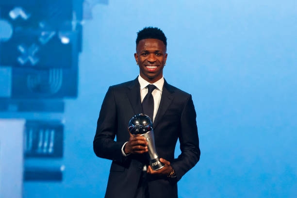 Vinicius Junior lần đầu giành giải The Best của FIFA