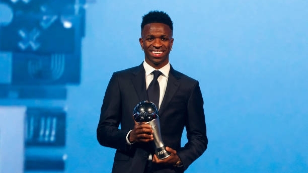 Vinicius Junior lần đầu giành giải The Best của FIFA