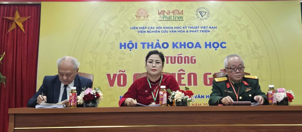 Hội thảo khoa học “Đại tướng Võ Nguyên Giáp: Nhà quân sự thiên tài, nhà văn hóa lớn”