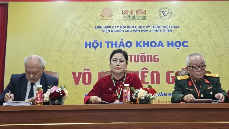 Hội thảo khoa học “Đại tướng Võ Nguyên Giáp: Nhà quân sự thiên tài, nhà văn hóa lớn”