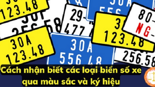 Nhận diện màu sắc, seri, ký hiệu biển số xe của cơ quan, tổ chức, cá nhân từ ngày 1/1/2025